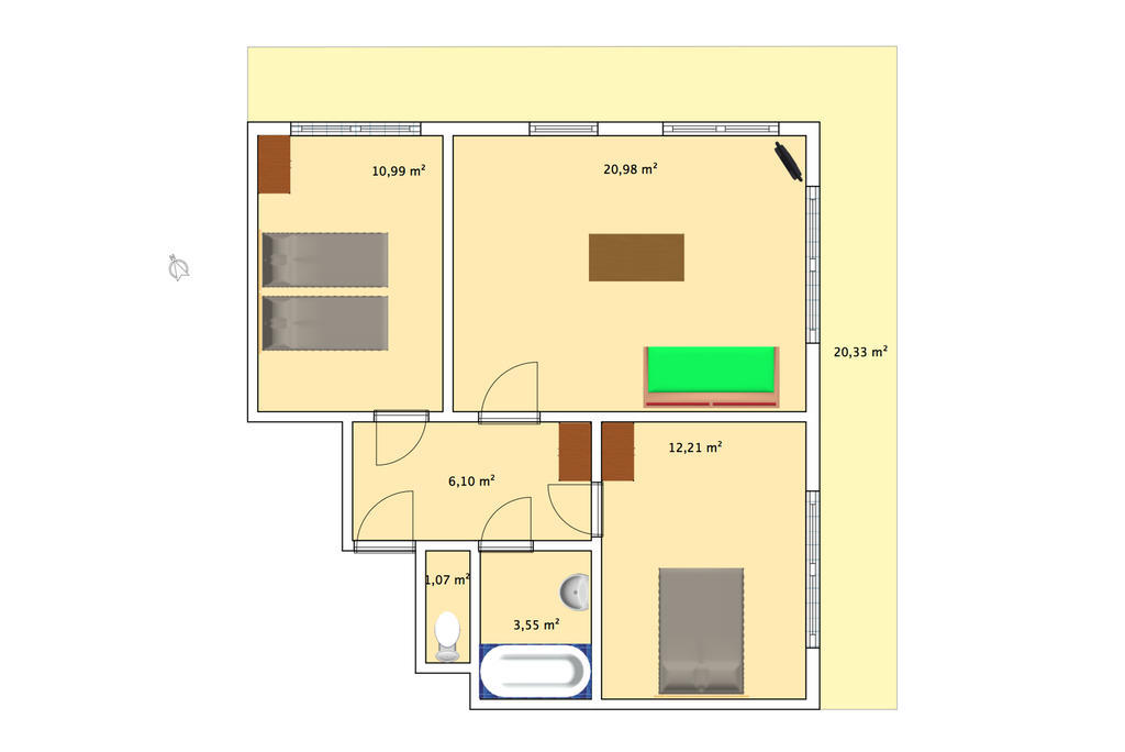 Residence Galaxy Les Gets Pokój zdjęcie